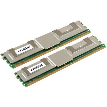 Crucial 4GB Kit (2GBX2) DDR2 667MHZ MEM CL5 Fully BUFFERD ECC FBDIMM 240PIN