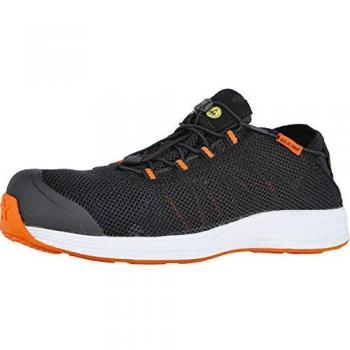 Zapatilla de Seguridad S1 Cloud 2.0 Hombre Negro Naranja Blanco T40 Solid Gear