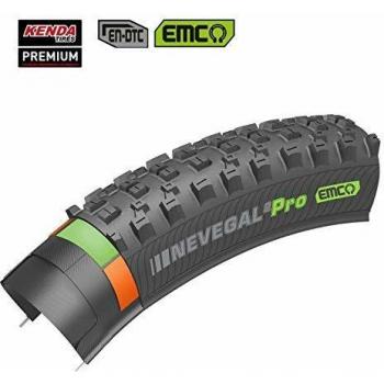 KENDA Neumático Nevegal 2 Pro EMC En-DTC Cubiertas, Adultos Unisex, Negro, 60