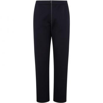 Giorgio Armani Men's Blue Cotton Blend Tapered Jersey Trousers, Size 50 (3GSP54SJSXZ Color UBVN), available in sizes XL and L