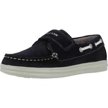Zapatos de Cordones Geox J Anthor Boy en Azul para Niño - Estilo Ceremonia