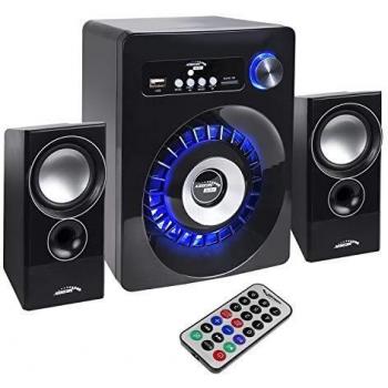 Altavoces Bluetooth 2.1 Audiocore AC910 con radio FM, entrada para tarjeta TF, AUX y alimentación USB