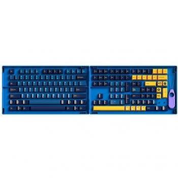 Akko Macaw - Juego de teclas PBT de doble disparo para teclados mecánicos con caja de colección de 157 teclas