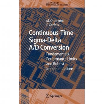 Continuous-Time Sigma-Delta Analog-to-Digital Converter by Springer-Verlag New York