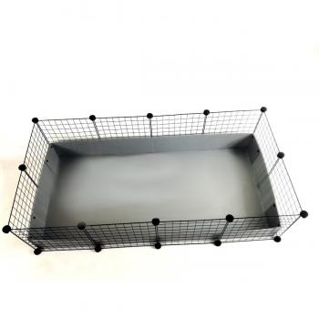 Jaula Modular C&C 145 x 75 cm Plata