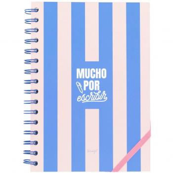 Libreta rosa Mr Wonderful: Mucho por escribir
