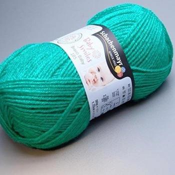 Schachenmayr Bravo Baby 185, 50G Jade Hilos para Tejer A Mano