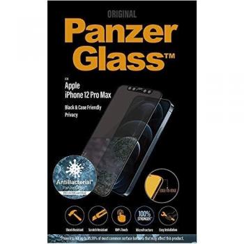Protector de Pantalla PanzerGlass Privacy CF para iPhone 12 Pro Max 6.7 - Negro