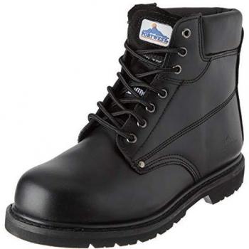 Botas de Seguridad Steelite Welted SBP HRO Portwest, Color Negro, Tamaño 42