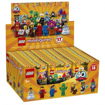 LEGO Minifiguras 71021 - Serie 18 (Caja Completa de 60 Minifiguras) - Tema Fiesta