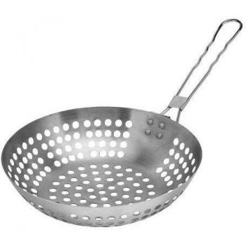 Leopold Vienna LV01087 - Wok para Parrilla con asa Plegable