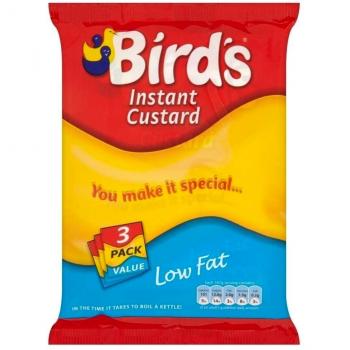 Bird's Mezcla Instantánea Para Natilla Baja En Grasa