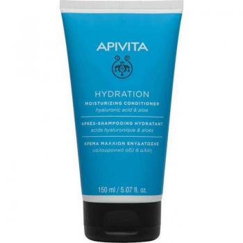APIVITA Acondicionador Hidratante con Ácido Hialurónico y Aloe para Todo Tipo de Cabello 150 ml