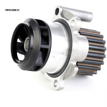 Bomba de agua RIDEX 1260W0018 para VW, AUDI y FORD con 19 dientes y junta mecánica, compatible con Golf IV, Golf V, Polo y Touran