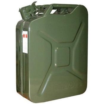 Jerrican de acero pintado 10 litros Outifrance