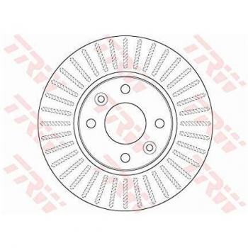 TRW DF6186 Rotores de Discos de Frenos