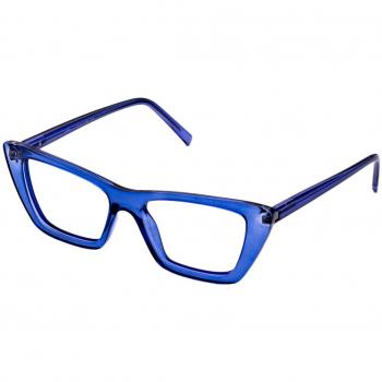 Saraghina ZIA 623LV Women’s Eyeglasses Blue Size 51 (Frame Only) - Blue Light Block Available