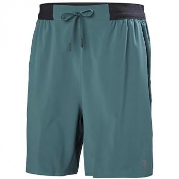 Pantalón corto de hombre Tech Trail Helly Hansen verde azulado - L