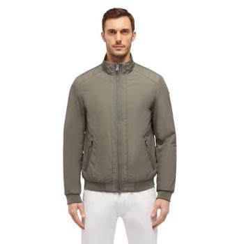 Geox Damiano Waterproof Down Jacket for Men in Agave Green