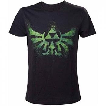 Zelda Green Logo Camiseta, Multicolor