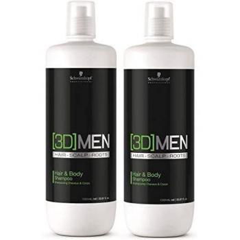 Schwarzkopf Professional 3D Mension Hair & Body Shampoo 1000ml