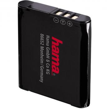Hama - DP 344 Li-Ion Battery f/Olympus, Litio-Ion, 850 mAh, 3.7 V, 40.5 x 34.4 x 7 mm, Plata