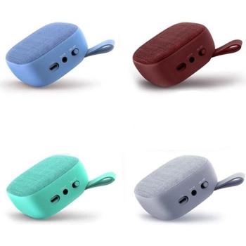 Mini Altavoz Bluetooth Retro de Tela - BT670 - Azul