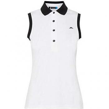 J.Lindeberg Lyla TX Coolmax - Polo sin mangas, extra-small