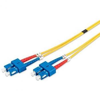 Digitus 2m SC to SC Singlemode Duplex Fiber Optic Patch Cord (OS2, 09/125 µ)