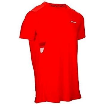 Babolat Core Flag Club té Jr, otoño/invierno, color rojo, tamaño 8-10
