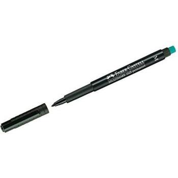 Faber-Castell 152599 - Rotulador permanente, color negro