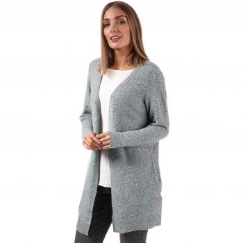 Vero Moda - Cárdigan - Liso - para Mujer Medium Grey Melange XS