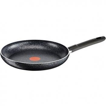 Tefal Cuisinez Brut - Sartén, 22 cm, antiadherente, efecto piedra, con inserción de minerales para mayor durabilidad
