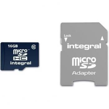 Integral INTF1016GB - Tarjeta de Memoria Micro SDHC de 16 GB