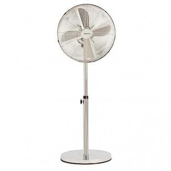 Ventilador de pie oscilante CREATE 50W - Motor de cobre, 3 velocidades, altura ajustable 90-120 cm, Ø40 cm, oscilación 75°, autoapagado