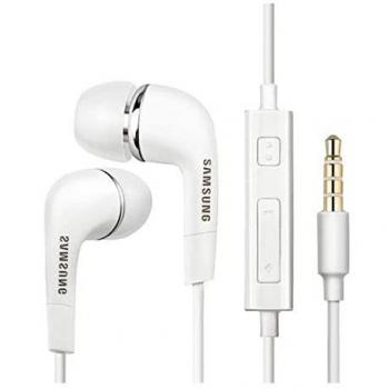 Auriculares Samsung EHS64 Originales con Micrófono y Botón de Descolgar/Colgar