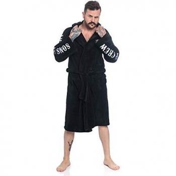 Sons of Anarchy - Albornoz - para Hombre Negro Talla única