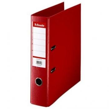 Esselte Leitz Lever Arch - Carpeta A4 para archivo con anillas, rojo
