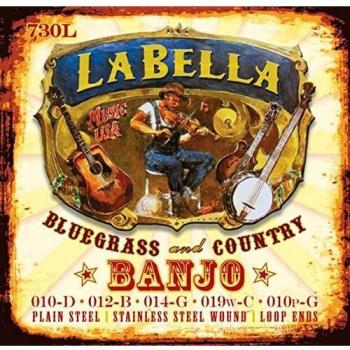 Labella SET730L-Juego de cuerdas para Banjo