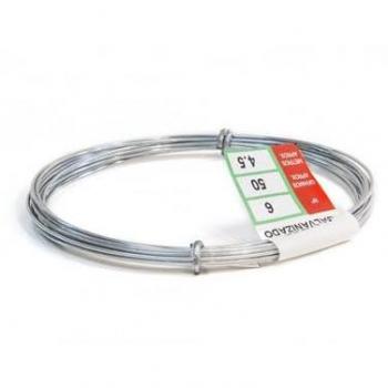 Alambre galvanizado en rollo 1-2 kg nº 3 0,80 mm