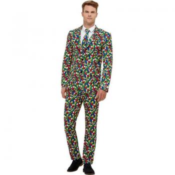 Traje Divertido de Cubo de Rubik para hombre (Smiffy's)