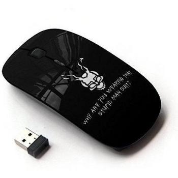 KOOLmouse [ Ratón óptico 2.4G inalámbrico ] [ Why Are You Warring That Stupid Man suit ]