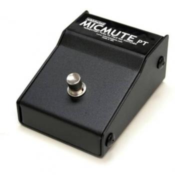 Whirlwind MICMUTE-PT Push-to-Talk Pedal Design Switch