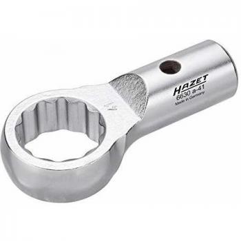 HAZET 6630A-41 Llave de estrella insertable - Alojamiento redondo ⌀ 21 / 26 mm, Perfil hexagonal doble exterior 41 mm
