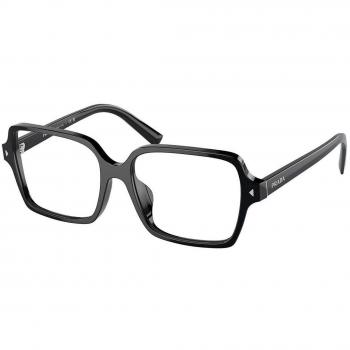 Gafas Recetadas Prada PR A02VF Asian Fit 1AB1O1 para Mujer Negras