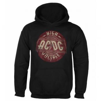 AC/DC High Voltage Men's Hoodie - Vintage Style, 80% Cotton, 20% Polyester