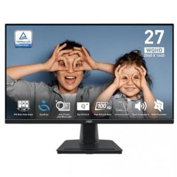 Monitor LED MSI Pro MP275QDE 27 WQHD IPS 2560x1440 100Hz 4ms