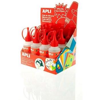 APLI 13349 - Cola de silicona, 100 ml