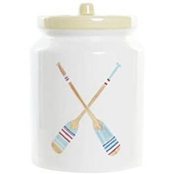 Bote DKD Home Decor Remos 4 Piezas Dolomita 15 x 15 x 22 cm