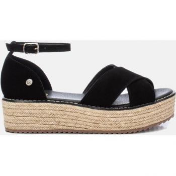 SANDALIAS XTI 142556 MODA JOVEN NEGRO - Sandalias de plataforma para mujer con cierre de hebilla